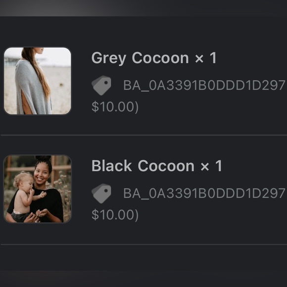 2 amma cocoons, brand new. - Picture 2 of 4